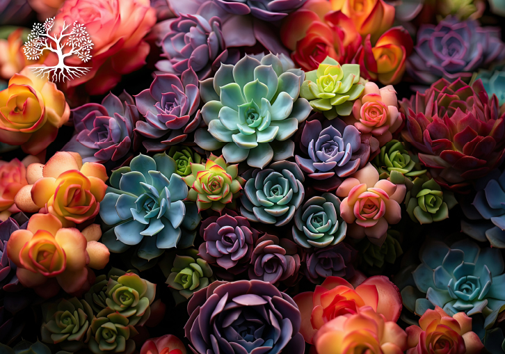 Cuadro de jardinería vertical